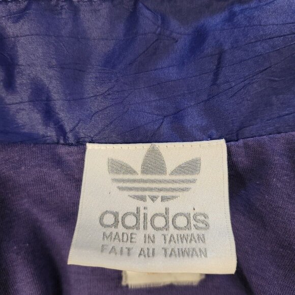 Adidas 80's women's purple jacket vintage retro - Picture 3 of 7